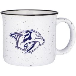 Prédateurs de Nashville 15 oz. Tasse d'équipe de feu de camp