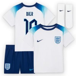 England Home Stadium Kit 2022 - Infants with Dier 15 printing