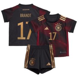 Kit bébé extérieur Allemagne 2022 avec flocage Brandt 17