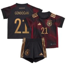 Kit bébé extérieur Allemagne avec flocage Gündogan 21