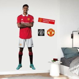 Autocollant mural Manchester United Rashford - Grandeur nature