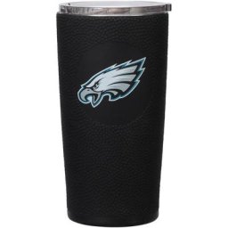Eagles de Philadelphie 20 oz. Acier inoxydable avec gobelet en silicone