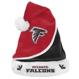 Bonnet de Noël à blocs de couleur des Falcons d'Atlanta