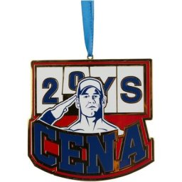 WWE John Cena 20 Years 2022 Holiday Ornament