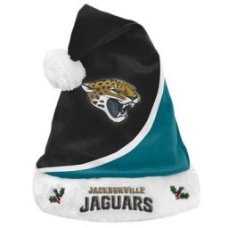 Bonnet de Noël à blocs de couleurs des Jaguars de Jacksonville