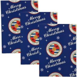 Papier Cadeau de Noël Lecture