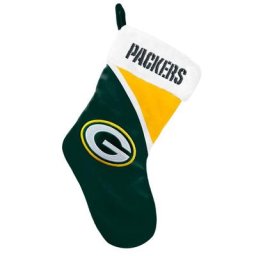 Chaussette de Noël Green Bay Packers à blocs de couleurs