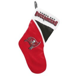 Tampa Bay Buccaneers Chaussette de Noël à blocs de couleur