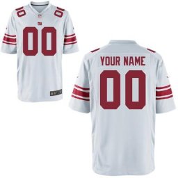 Maillot de jeu New York Giants Road - Personnalisé - Jeunes