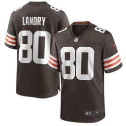 Maillot Nike de jeu Couleur de l'équipe Cleveland Browns - Phoque Brun - Jarvis Landry - Jeunes