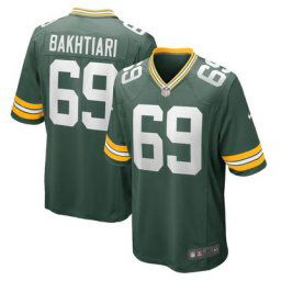 Maillot de match domicile Nike Green Bay Packers - Vert - David Bakhtiari - Jeunesse