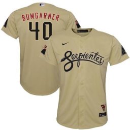 Maillot Nike Madison Bumgarner Sand Arizona Diamondbacks City Connect Replica Player pour jeune