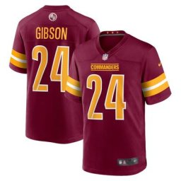 Maillot de jeu des commandants de Washington Nike Antonio Gibson bordeaux pour jeune