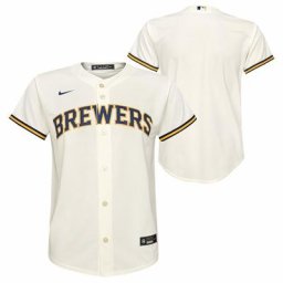 Maillot officiel réplique domicile Nike des Brewers de Milwaukee - Enfant