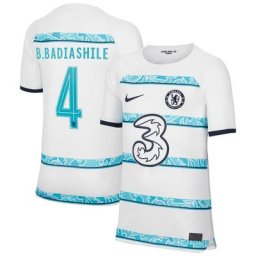 Chelsea Cup Away Stadium Shirt 2022-23 - Kids with B.Badiashile 4 printing