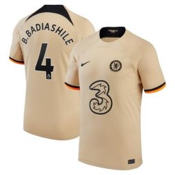 Chelsea Third Stadium Shirt 2022-23 - Kids with B.Badiashile 4 printing