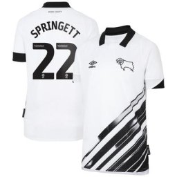 Derby County Home Shirt 2022-23 - Kids with Springett 22 printing