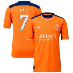 Maillot Glasgow Rangers Third 22/23 - Enfant avec flocage Hagi 7