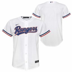 Maillot domicile officiel réplique Nike des Rangers du Texas - Enfant