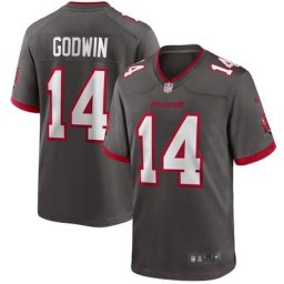 Nike Maillot de jeu Alternatif d'Tampa Bay Buccaneers - Étain profond - Chris Godwin - Jeunes