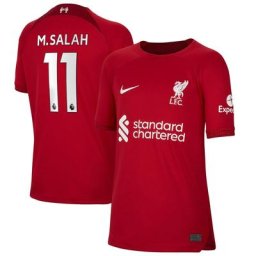 Maillot Liverpool Domicile Stadium 22/23 - Enfant avec flocage M.Salah 11