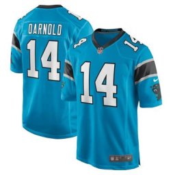 Maillot Nike Game Alternate des Panthers de la Caroline - Bleu - Sam Darnold - Enfant
