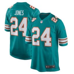 Maillot Alternate Nike Game Miami Dolphins - Aqua - Byron Jones - Jeunes
