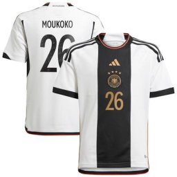 Maillot Allemagne Domicile 2022 - Enfants avec flocage Moukoko 26