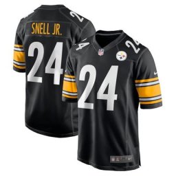 Maillot de match domicile Nike des Steelers de Pittsburgh - Noir - Benny Snell Jr. - Jeunesse