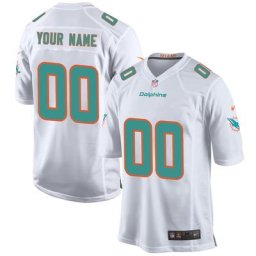 Miami Dolphins Road Game Maillot - Personnalisé - Jeune