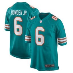 Maillot Alternate Nike Game Miami Dolphins - Aqua - Lynn Bowden Jr. - Jeunesse