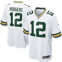 Green Bay Packers Road Game Jersey - Aaron Rodgers - Youth