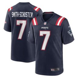 New England Patriots Nike Home Game Jersey - Marine - JuJu Smith-Schuster - - Jeunes