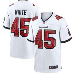 Maillot Nike de jeu Couleur de l'équipe Tampa Bay Buccaneers - Blanc - Devin White - Jeunes