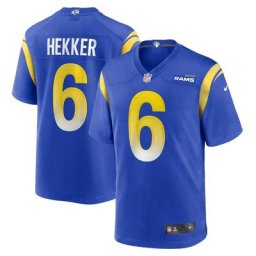 Maillot de match domicile Nike des Los Angeles Rams - Royal - Johnny Hekker - Jeunesse