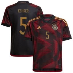 Maillot extérieur Allemagne - Enfants avec flocage Kehrer 5