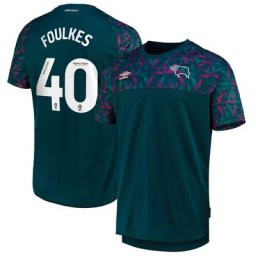 Derby County Home Goalkeeper Shirt 2022-23 - Kids with Foulkes 40 printing