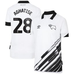 Derby County Home Shirt 2022-23 - Kids with Aghatise 28 printing