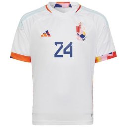 Maillot Belgique Extérieur 2022 - Enfants avec flocage Openda 24