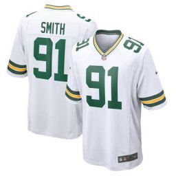 Maillot de route Nike Game de Green Bay Packers - Blanc - Preston Smith - Jeunesse