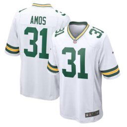 Maillot de route Nike Game de Green Bay Packers - Blanc - Adrian Amos - Jeunesse