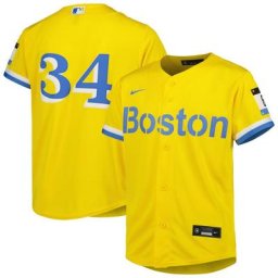Maillot Nike David Ortiz Or Boston Red Sox City Connect Replica Player pour Jeunes