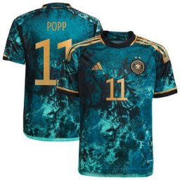 Maillot Allemagne Extérieur 2023 - Enfants avec flocage Popp 11