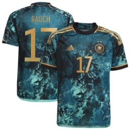 Maillot Allemagne Extérieur 2023 - Enfants avec flocage Rauch 17