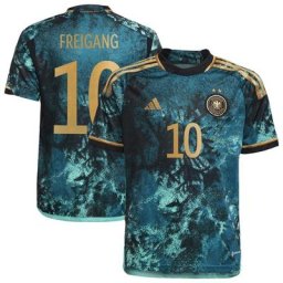 Maillot Allemagne Extérieur 2023 - Enfants avec flocage Freigang 10