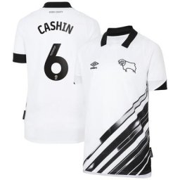Derby County Home Shirt 2022-23 - Kids with Cashin 6 printing