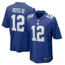 Maillot de match domicile Nike des Giants de New York - Royal - John Ross III - Jeune