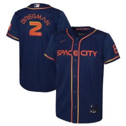 Maillot Nike Alex Bregman Houston Astros 2022 City Connect Replica Player pour Jeunes