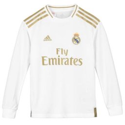 Maillot Domicile Real Madrid 2019-20 - Manches longues - Enfants