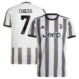 Maillot Juventus Domicile 22/23 - Enfants avec flocage Chiesa 7